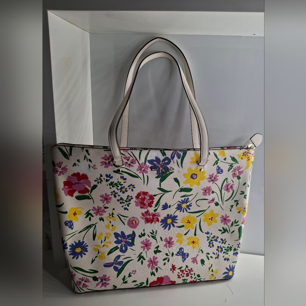 Kate Spade Floral Tote Bag - Multicolor